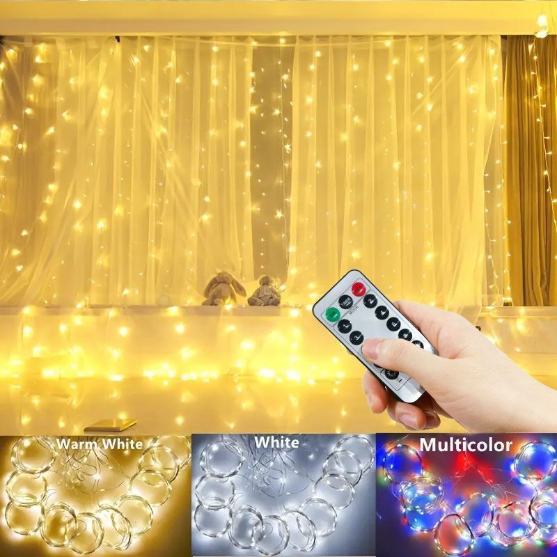 3/4/6m rideau LED chaîne lumiè - String Curtain Light avis et prix