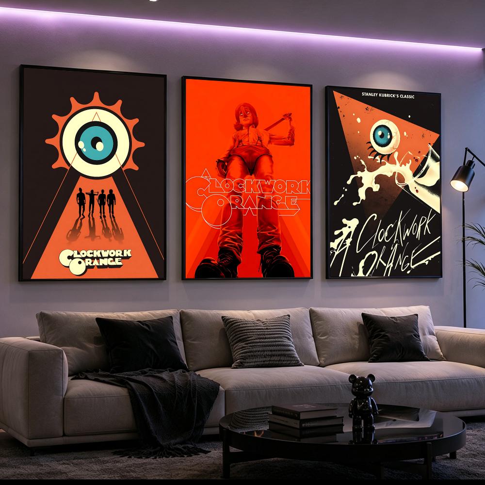 Affiche A Clockwork Orange, im - Home Decor Living Room Ideas avis et prix