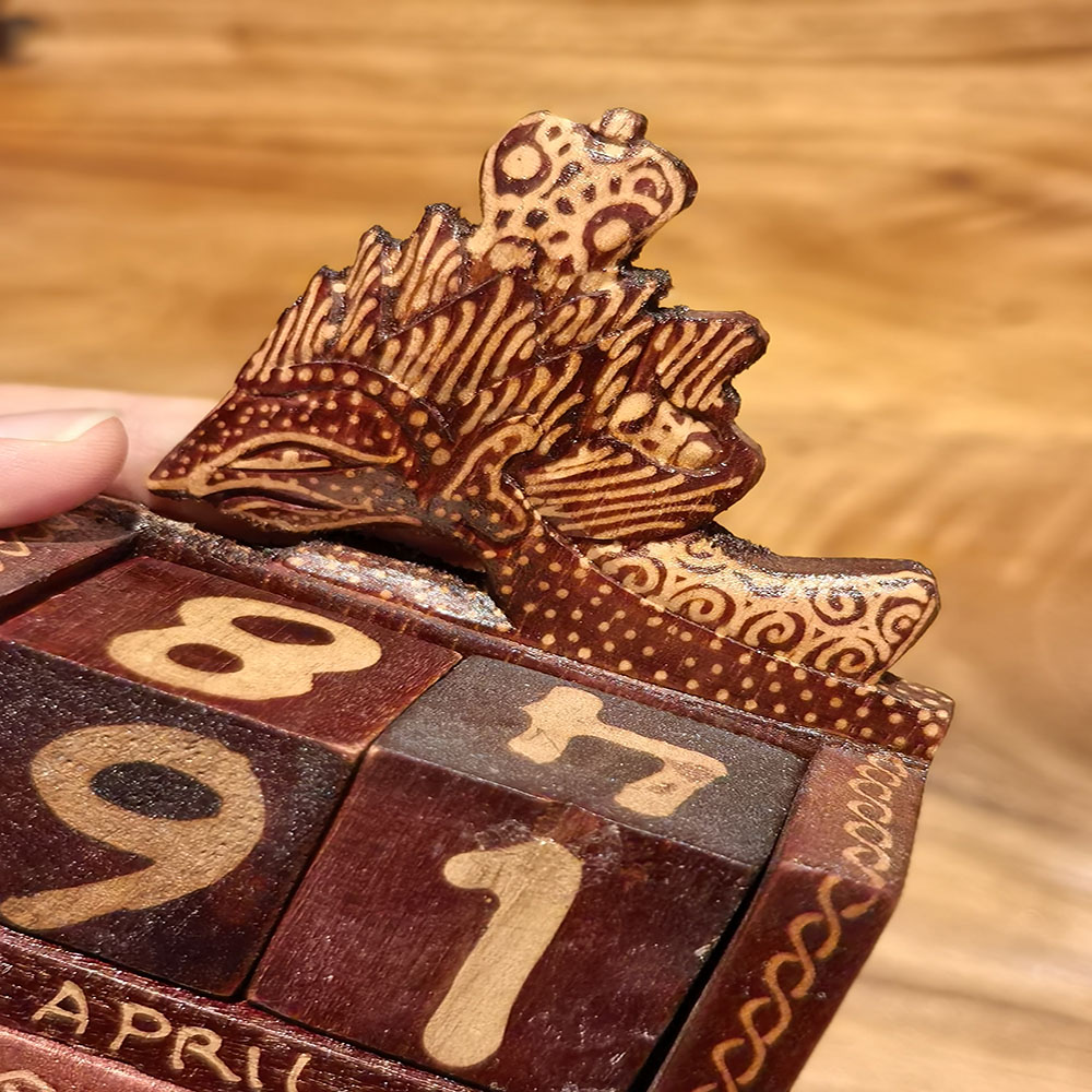 Calendrier perpétuel en forme  - Home Decor Yogyakarta avis et prix