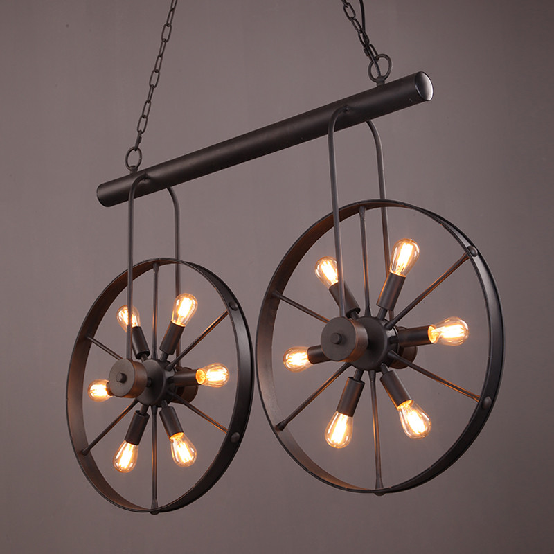 Lustre à roues rétro vintage,  - Home Decor On Wheels avis et prix