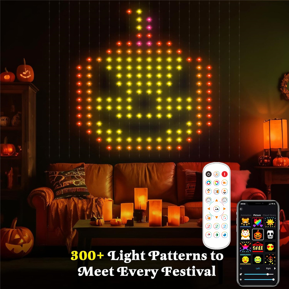 Rideau lumineux LED intelligen - String Curtain Light avis et prix