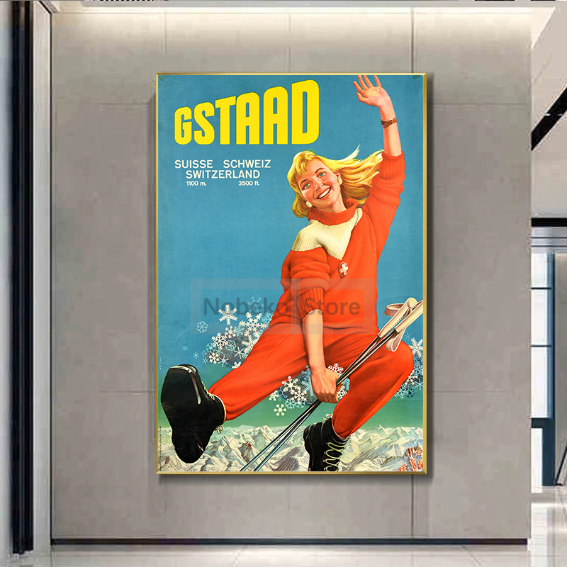 Affiches de voyage vintage de  - Home Decor Zurich avis et prix