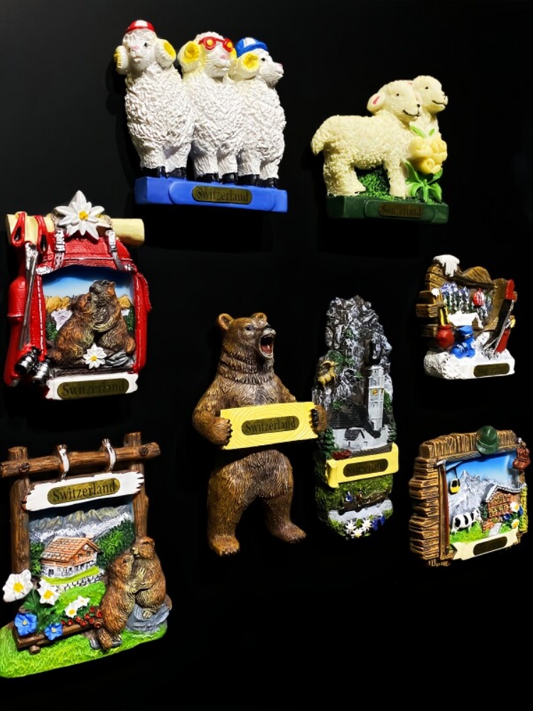 Aimants de réfrigérateur 3D de - Home Decor Zurich avis et prix
