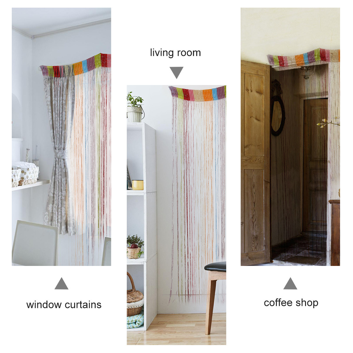Rideau vertical à franges exqu - String Curtain Light avis et prix