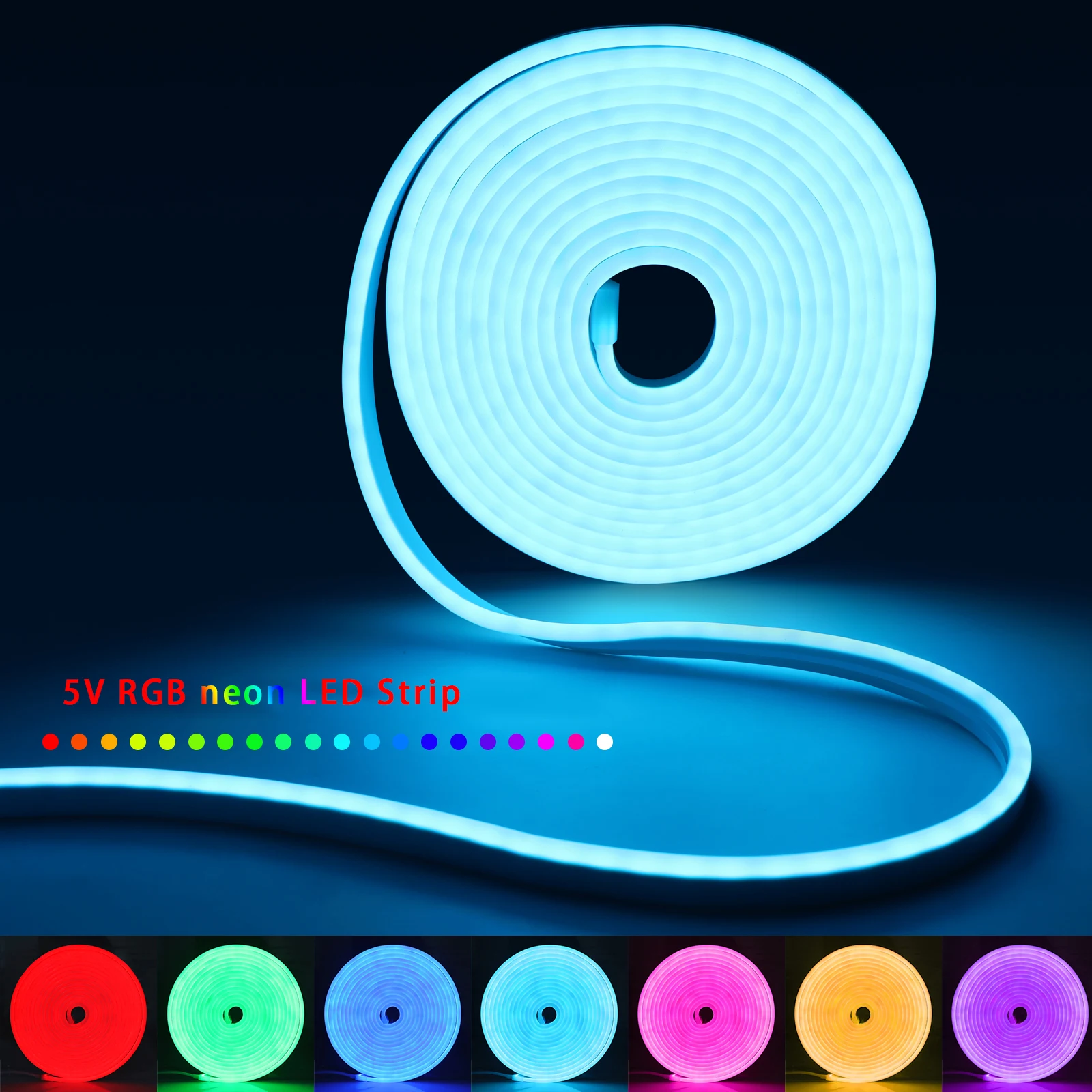 Bande lumineuse LED néon RGB,  - Home Decor Zone avis et prix